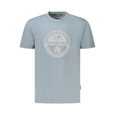 Napapijri Brown Cotton Men T-Shirt -   -  Napapijri.
